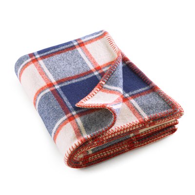 Kaspi Wool Checked Throw AM.PM