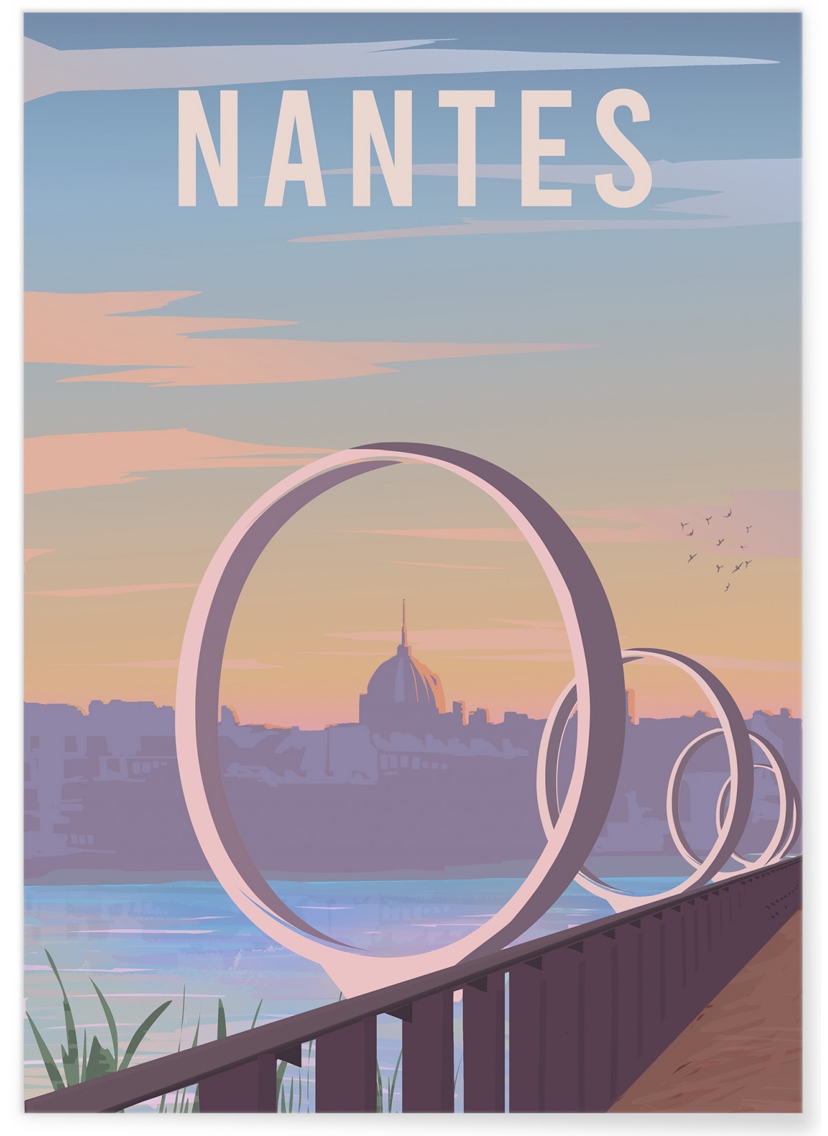 Affiche ville Nantes, L'AFFICHERIE