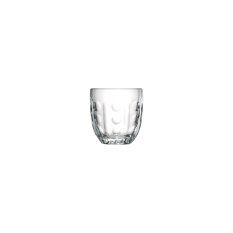 Lot de 6 verres à eau géométrique, TROQUET, LA ROCHERE