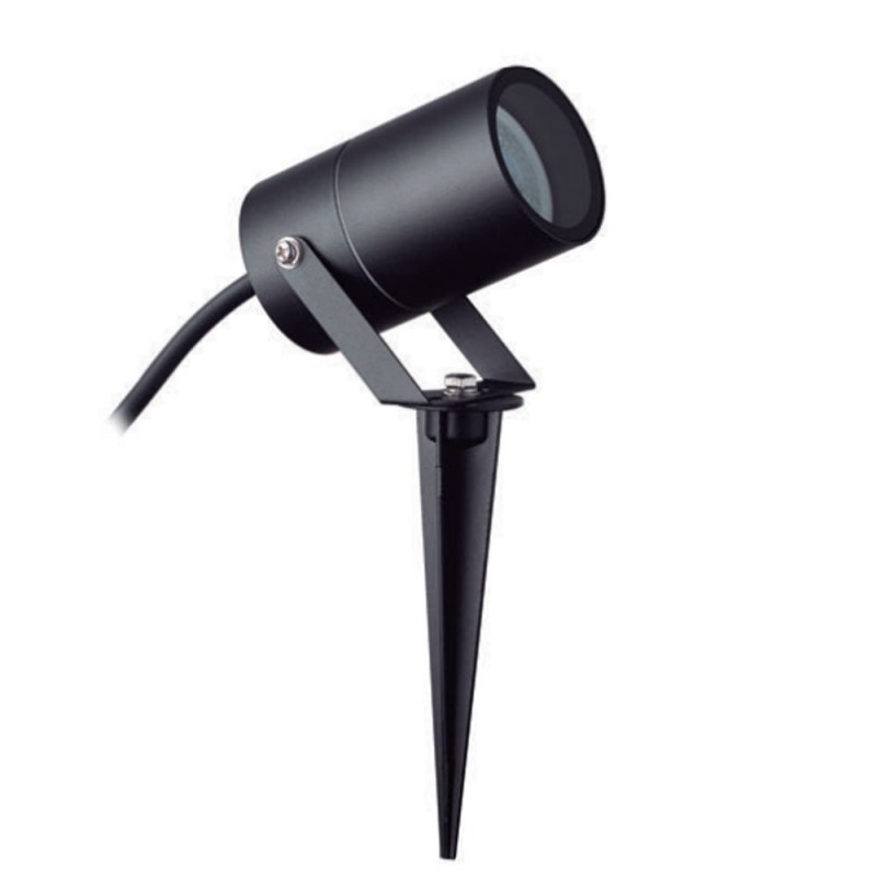Spot Extérieur à Planter Quebec Noir Ip65, MILLUMINE