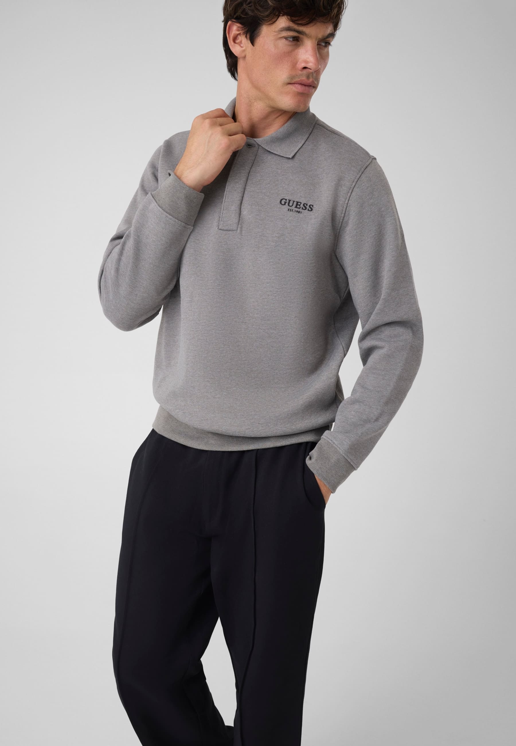 Sweatshirt Polo, GUESS