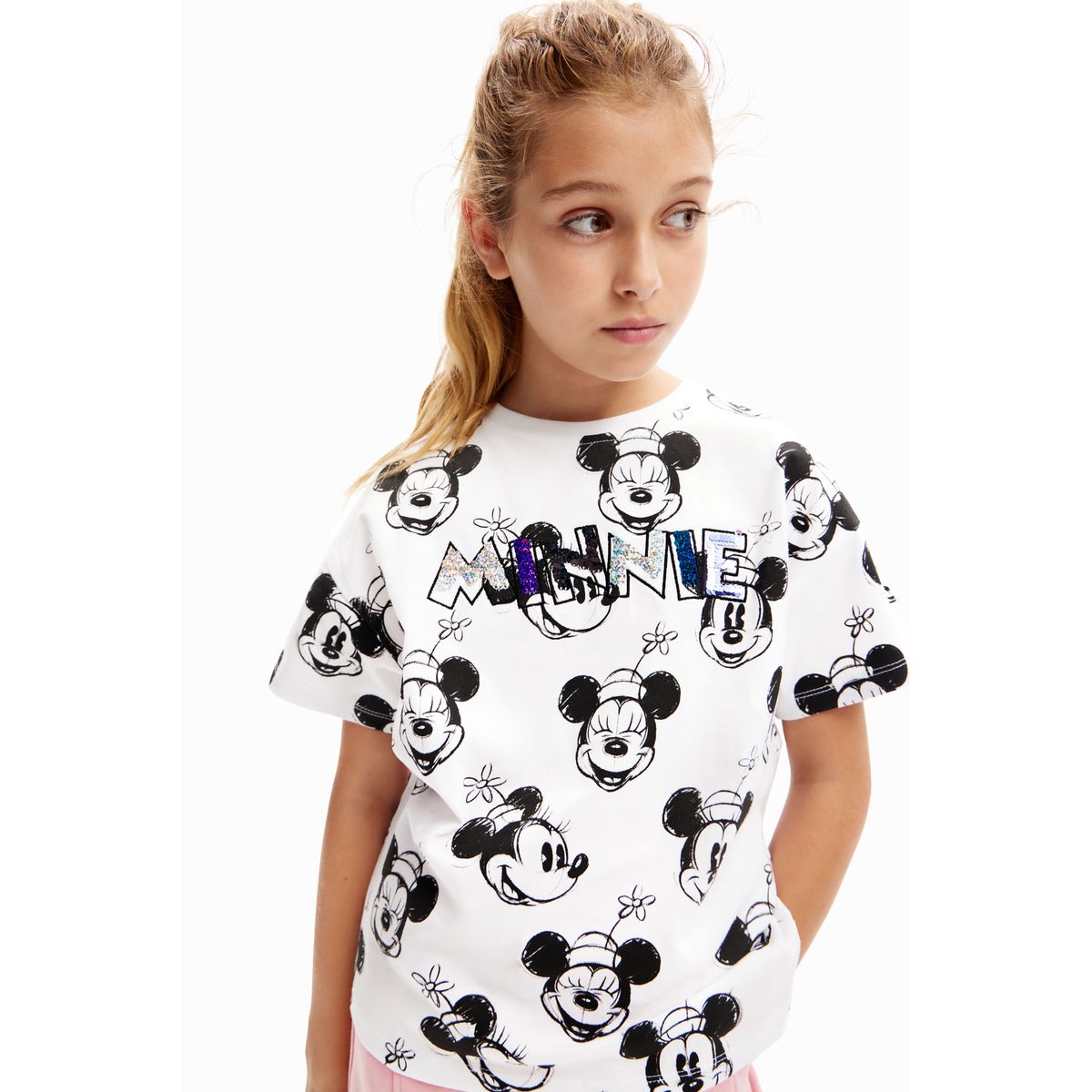 Tee shirt paillette reversible La Redoute