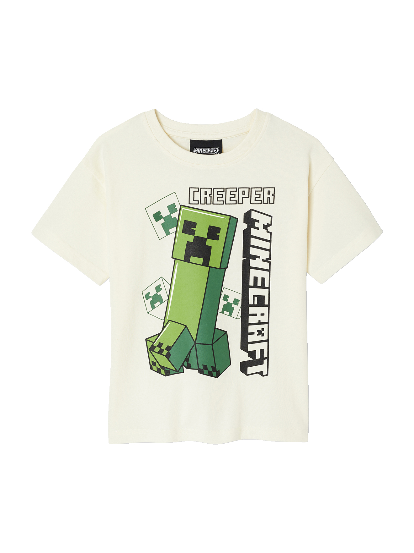 Tee-shirt Minecraft® Creeper, VERTBAUDET