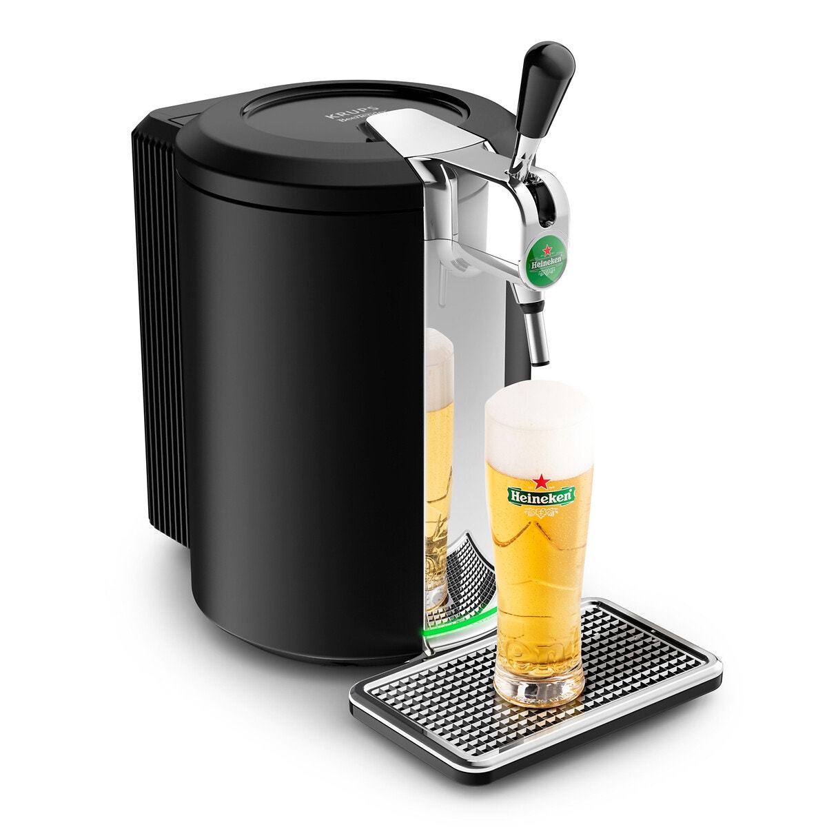 Krups Beertender Loft Edition Tireuse à bière pression Fût 5L SILVER  VB700E00