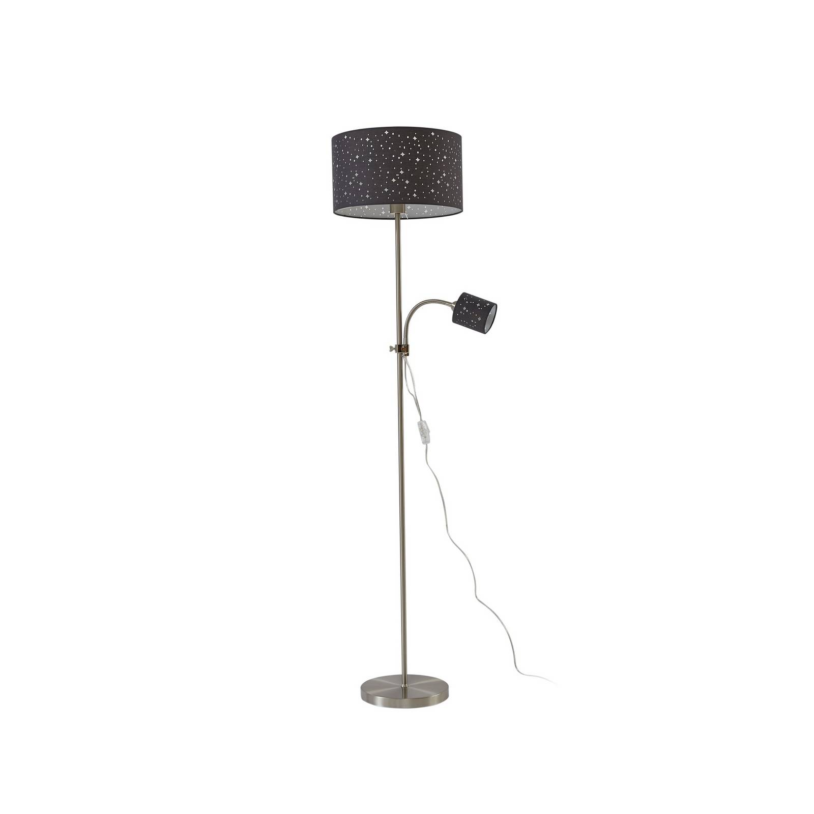 Lampadaire en métal moderne, Melanie, LINDBY