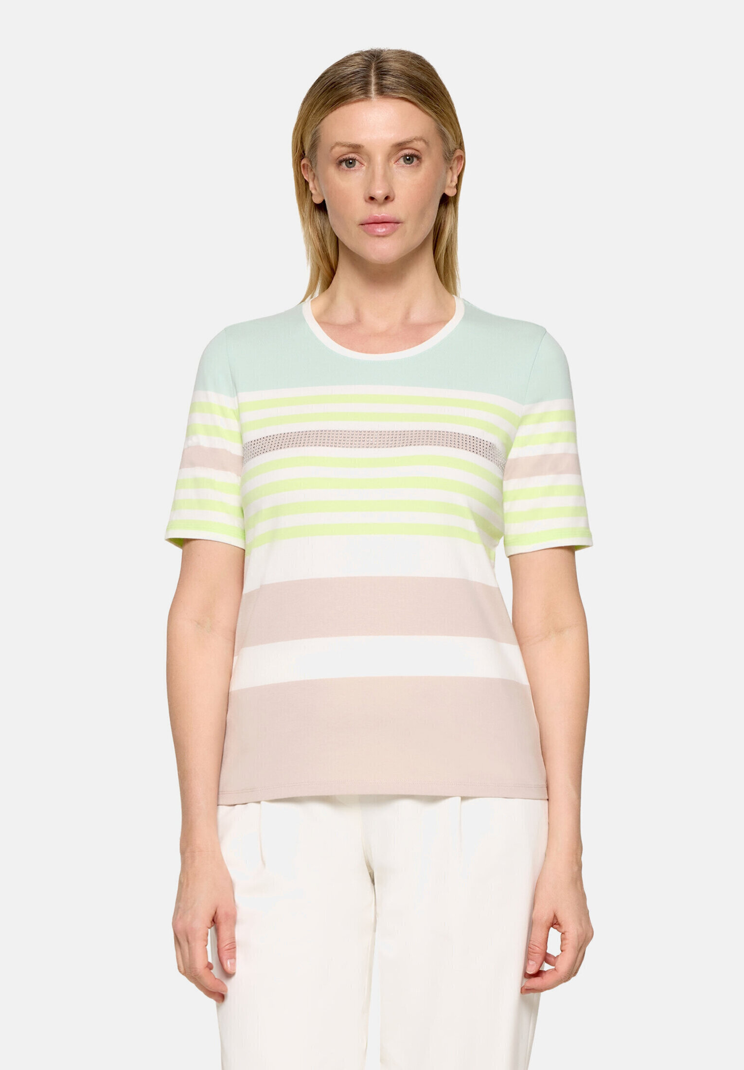 T-shirt basique à rayures horizontales, BETTY BARCLAY