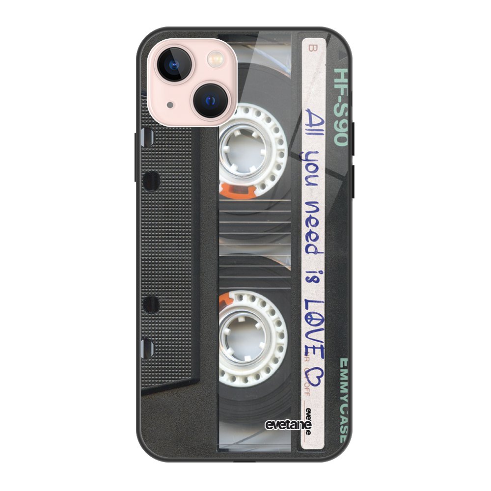 Coque soft touch glossy iPhone 13 Mini, EVETANE