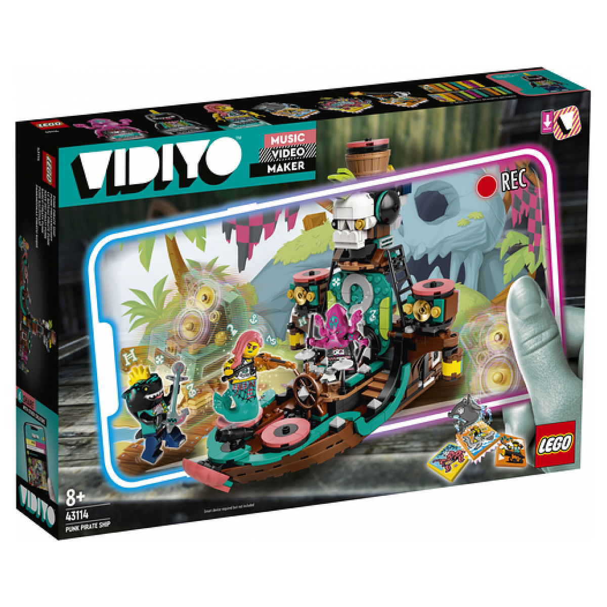 43114 Punk Pirate Ship VIDIYO, LEGO