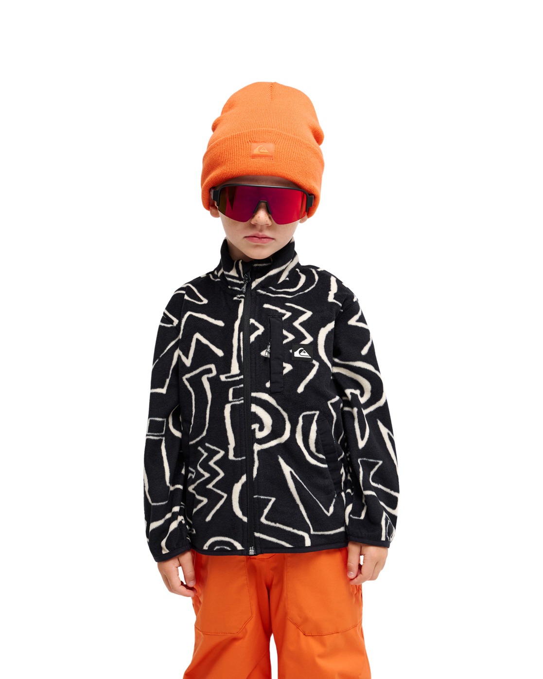 Polaire zippée intégrale NO DESTINATION, QUIKSILVER