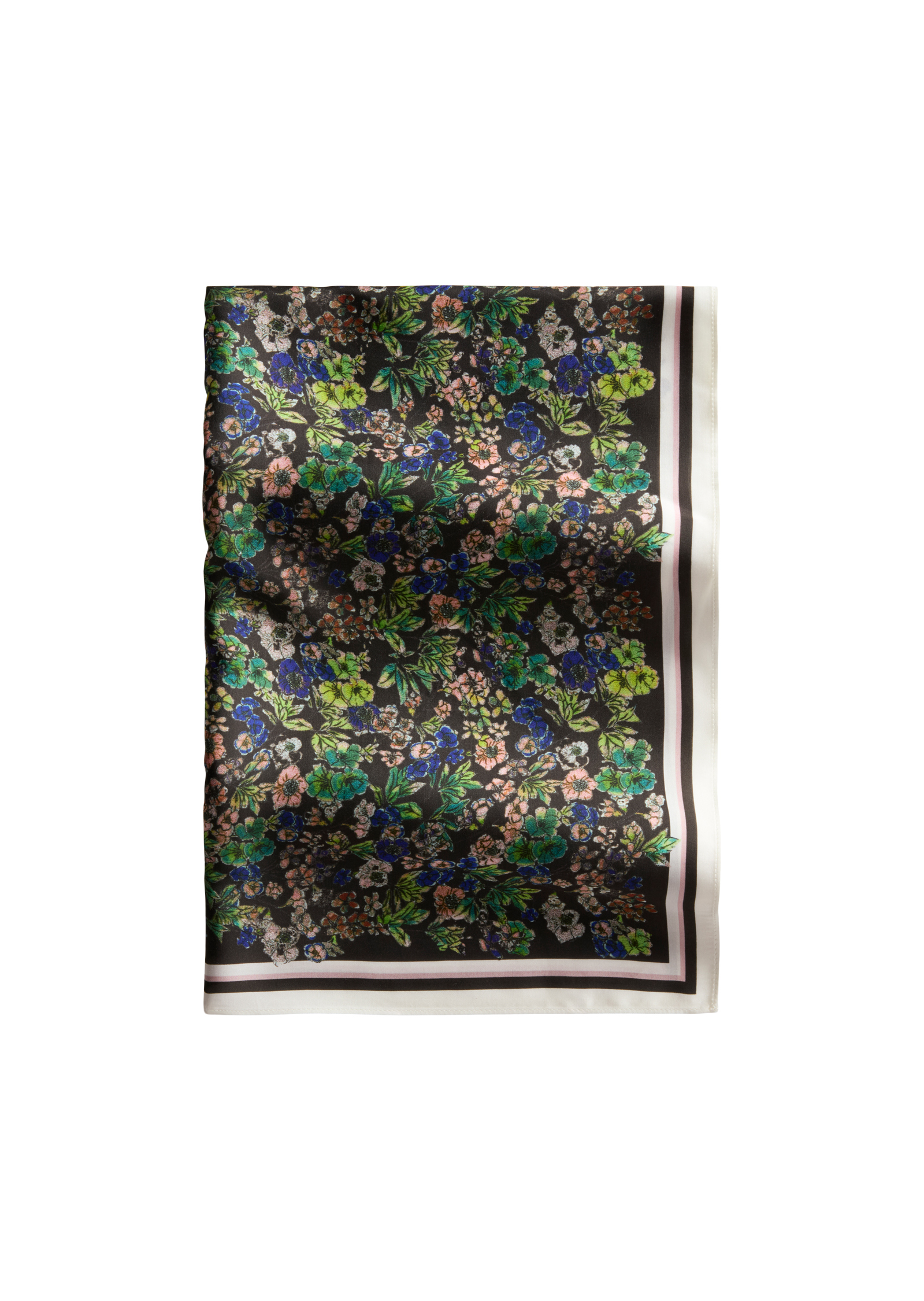 Foulard en satin avec un imprimé décontracté, MARC O'POLO