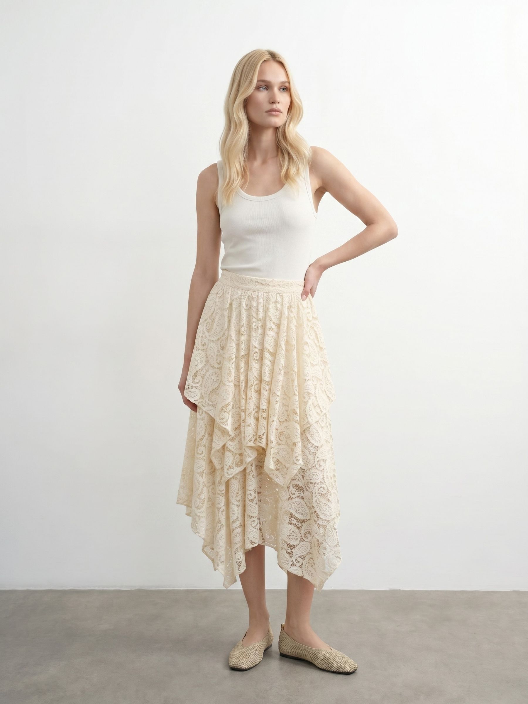Jupe Asymétrique, VERO MODA