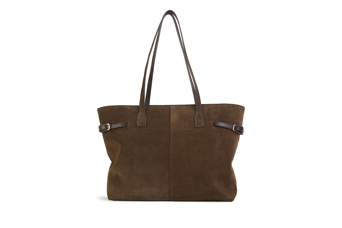 Tote bag in pelle, MARCEAU, NAT & NIN