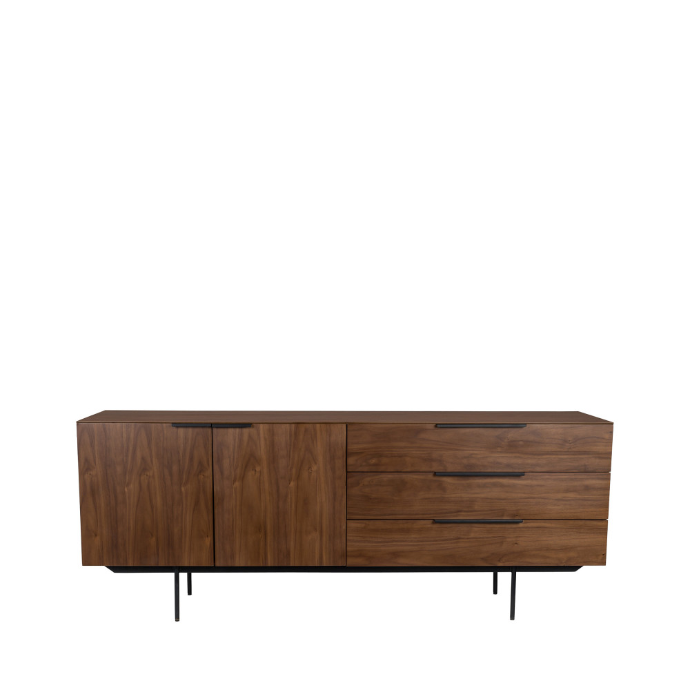 Buffet design en bois - Travis, ZUIVER