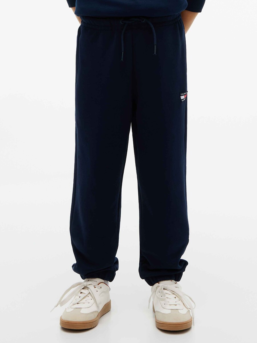 Jogging avec logo brodé, TOMMY HILFIGER