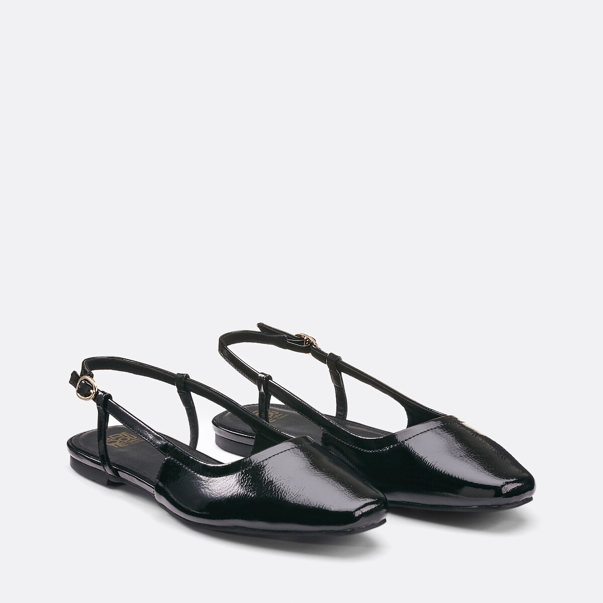 Ballerines vernies slingback
