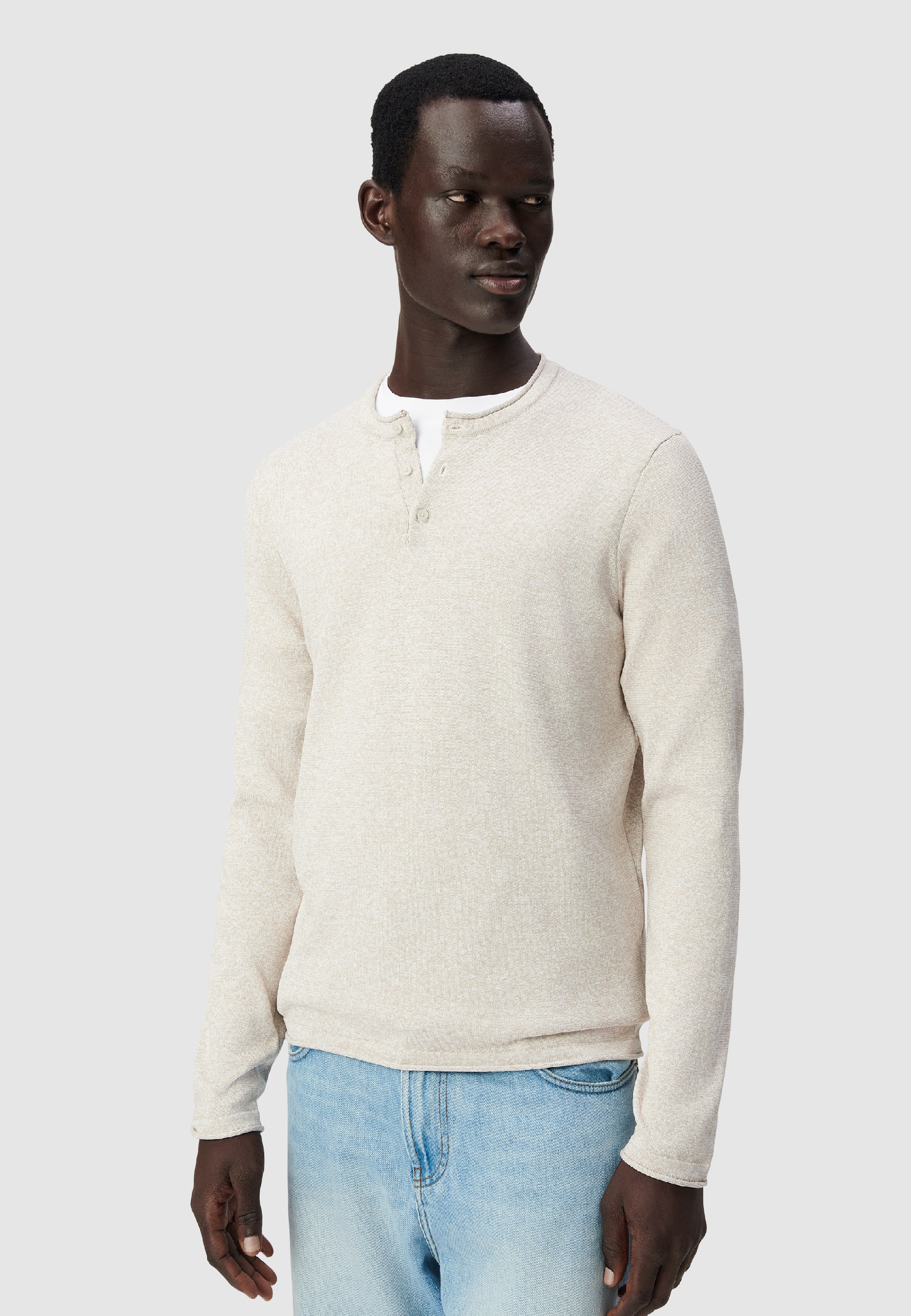 Pull tunisien tricot chiné, IKKS