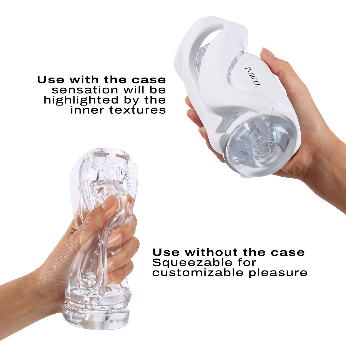 Sextoy Homme Dorcel Deep Sense - Masturbateur Vibrant - Neuf - Pour Une Stimulation Intense
