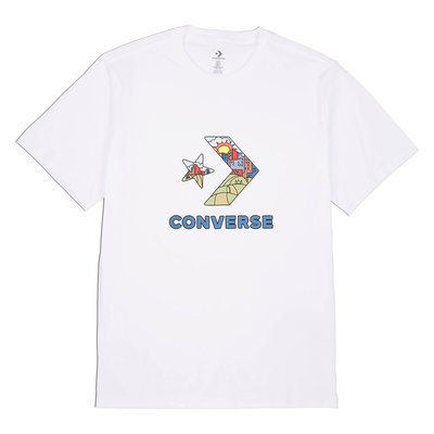 T-shirt met korte mouwen, groot logo CONVERSE