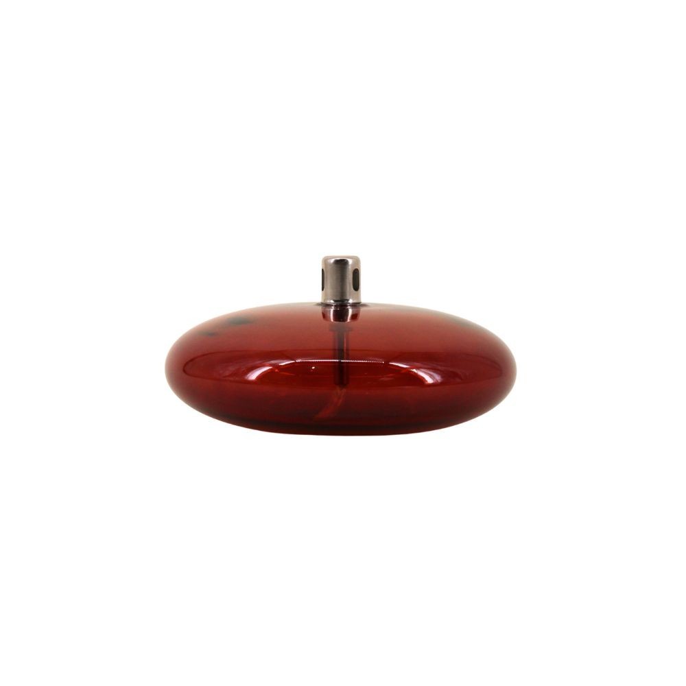 Lampe à huile ronde en verre soufflé 18cm, BAZAR DE LUXE
