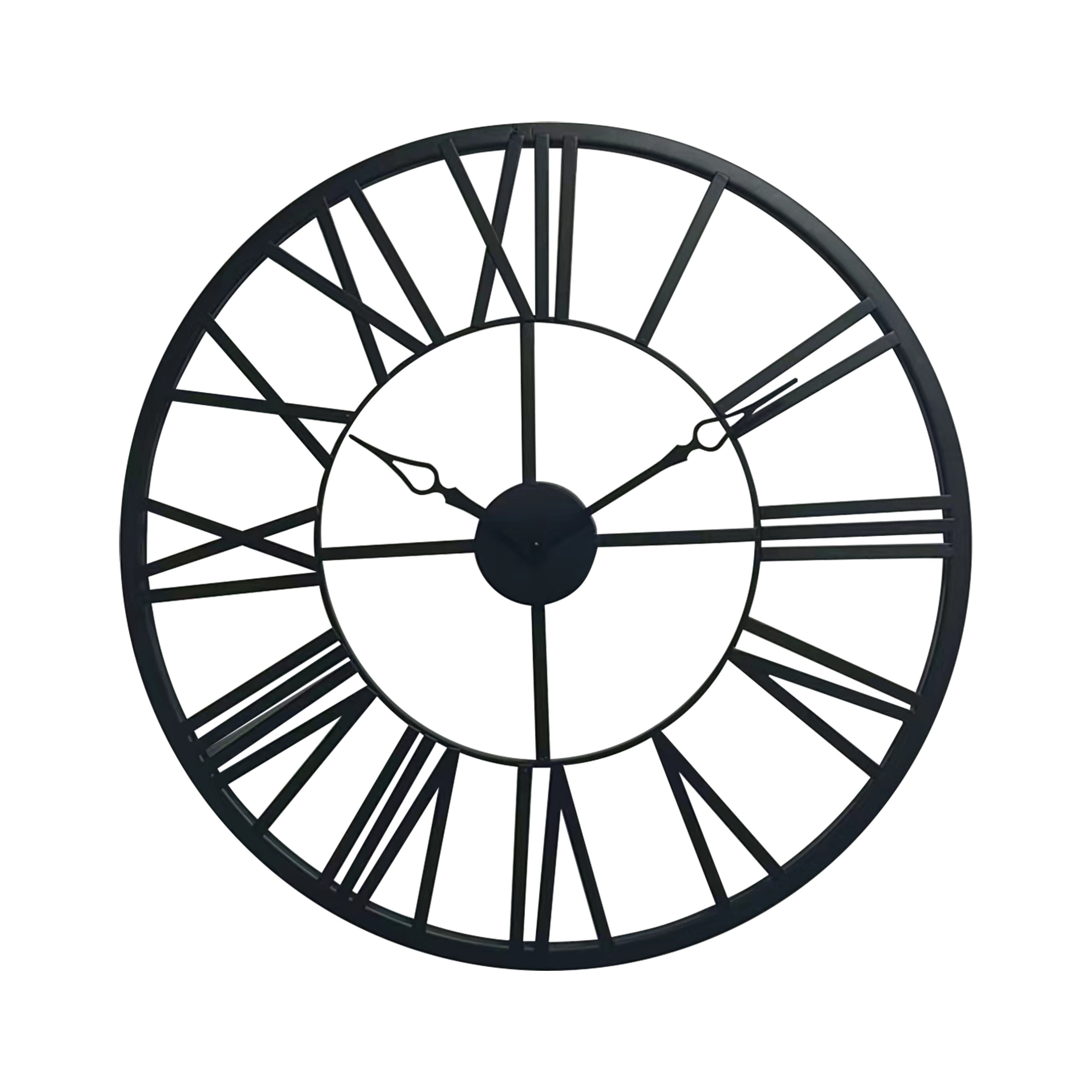 Horloge métal ajourée 65cm, EMDE