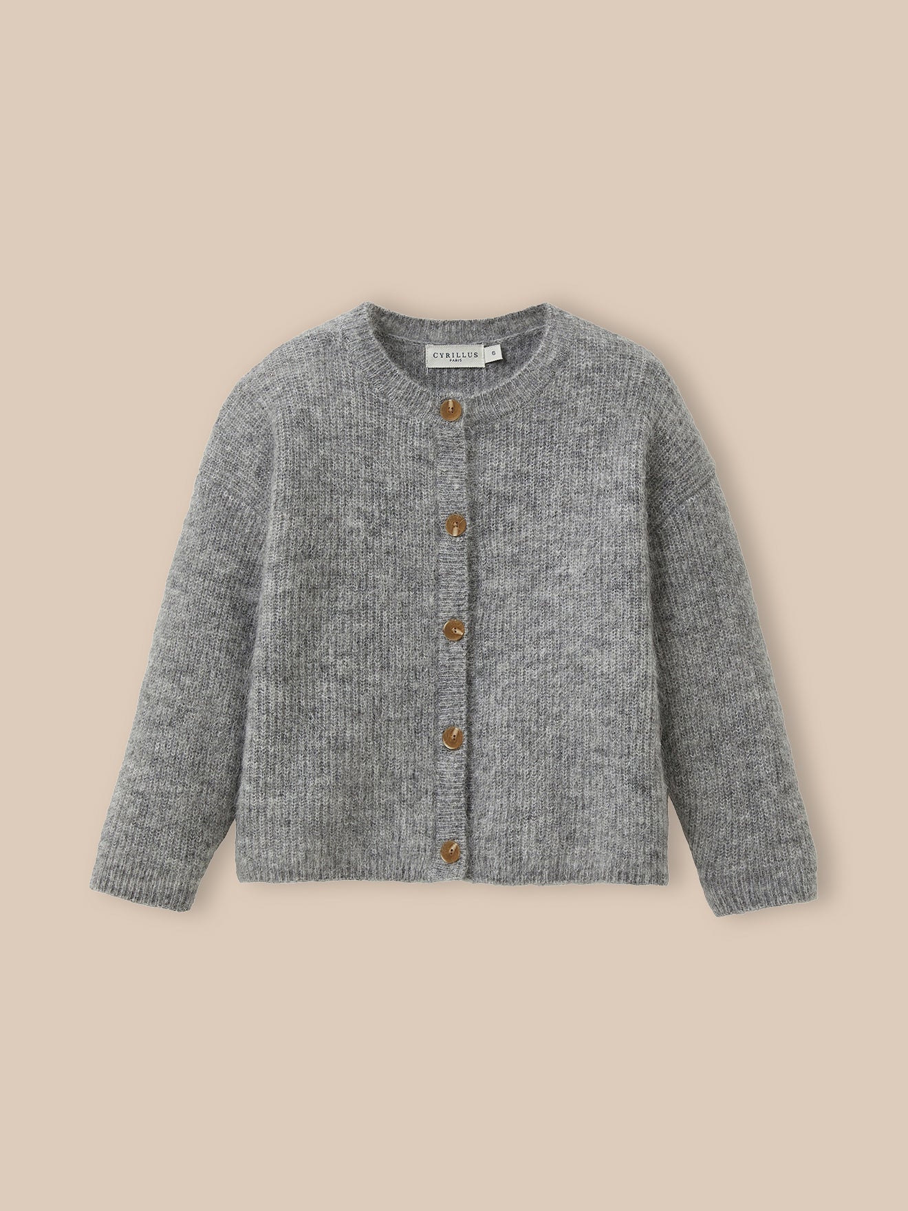 Cardigan laine et mohair - Collection JUNIOR, CYRILLUS