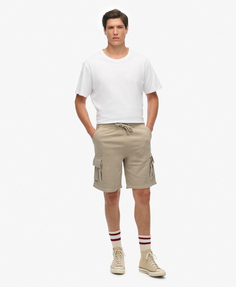 Short cargo à surpiqûres contrastées, SUPERDRY