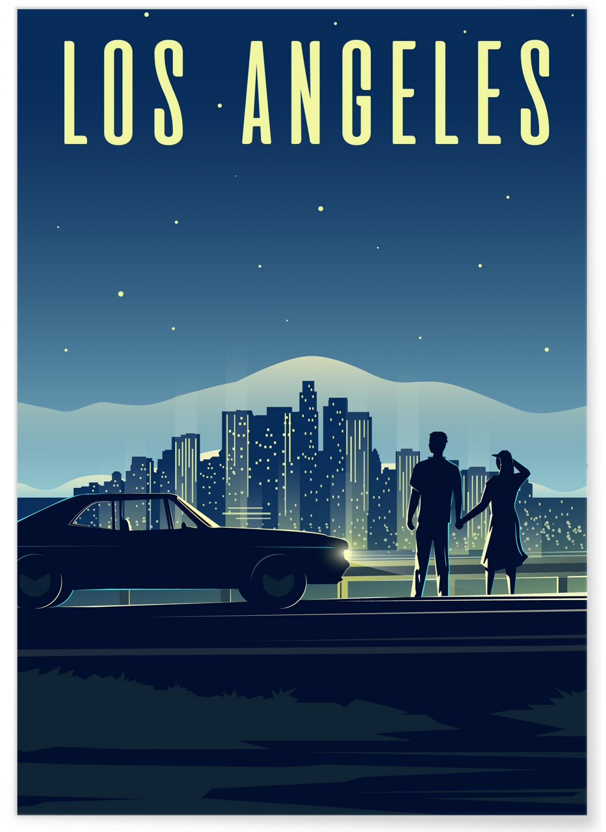 Poster Los Angeles, L'AFFICHERIE