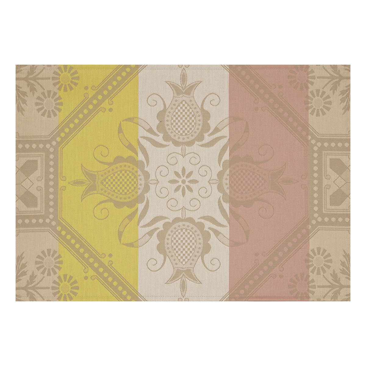 Set de table enduit en Coton, HACIENDA, LE JACQUARD FRANCAIS