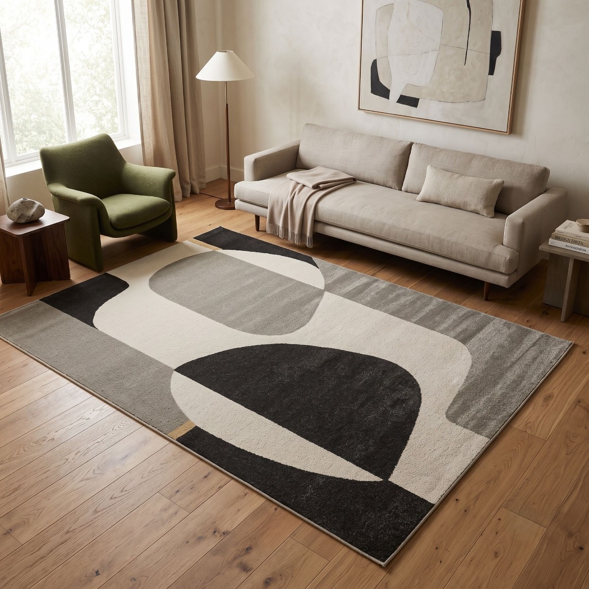 Tapis moderne à motif abstrait BRELA SEVENTIES, THE DECO FACTORY