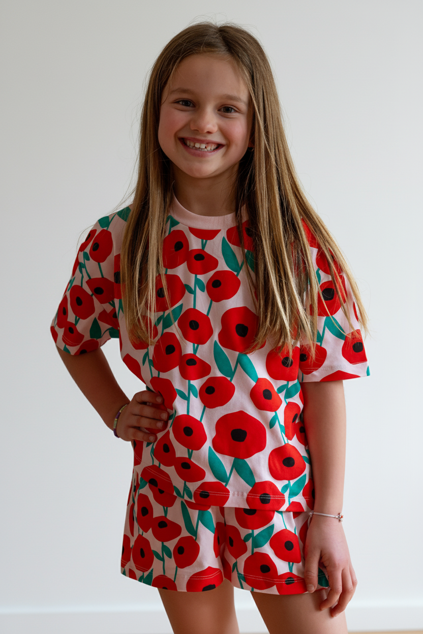 Pyjama enfant coton imprimé, WE ARE JOLIES