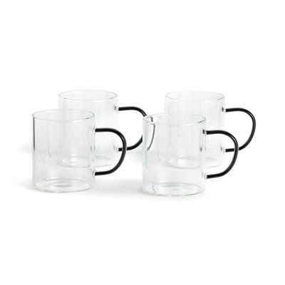 Комплект из 4 кофейных чашек из стекла, Horma LA REDOUTE INTERIEURS