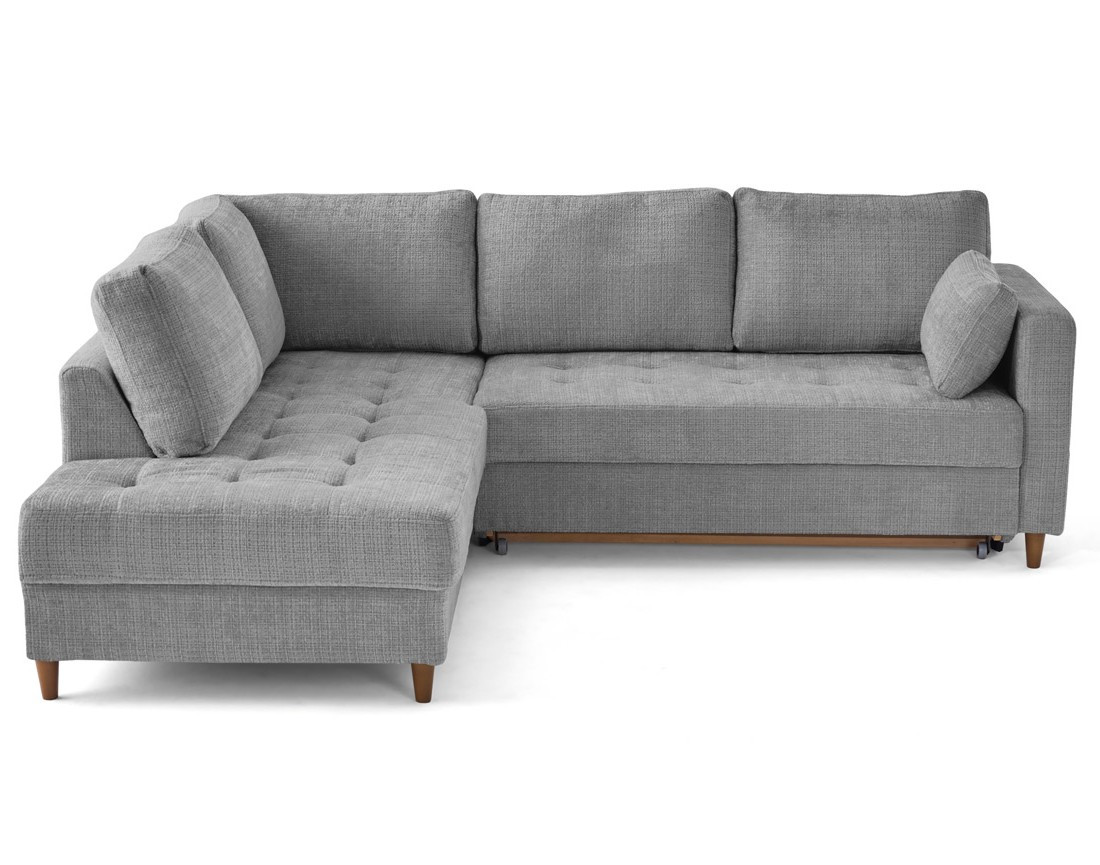 Canapé d'Angle Convertible 5 places - ANNA, BEST MOBILIER