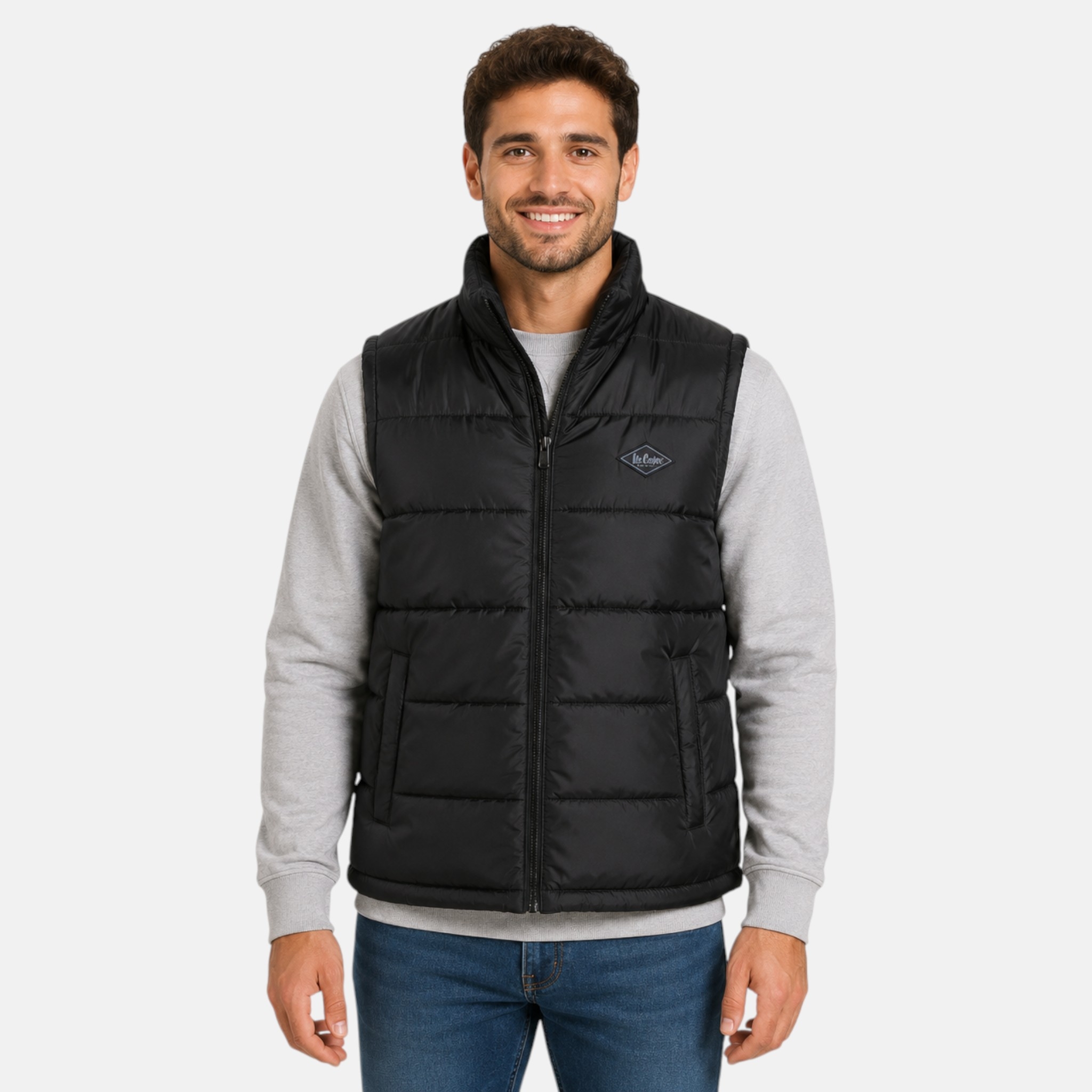 Doudoune sans manches zippée col montant ALTITUDE, LEE COOPER