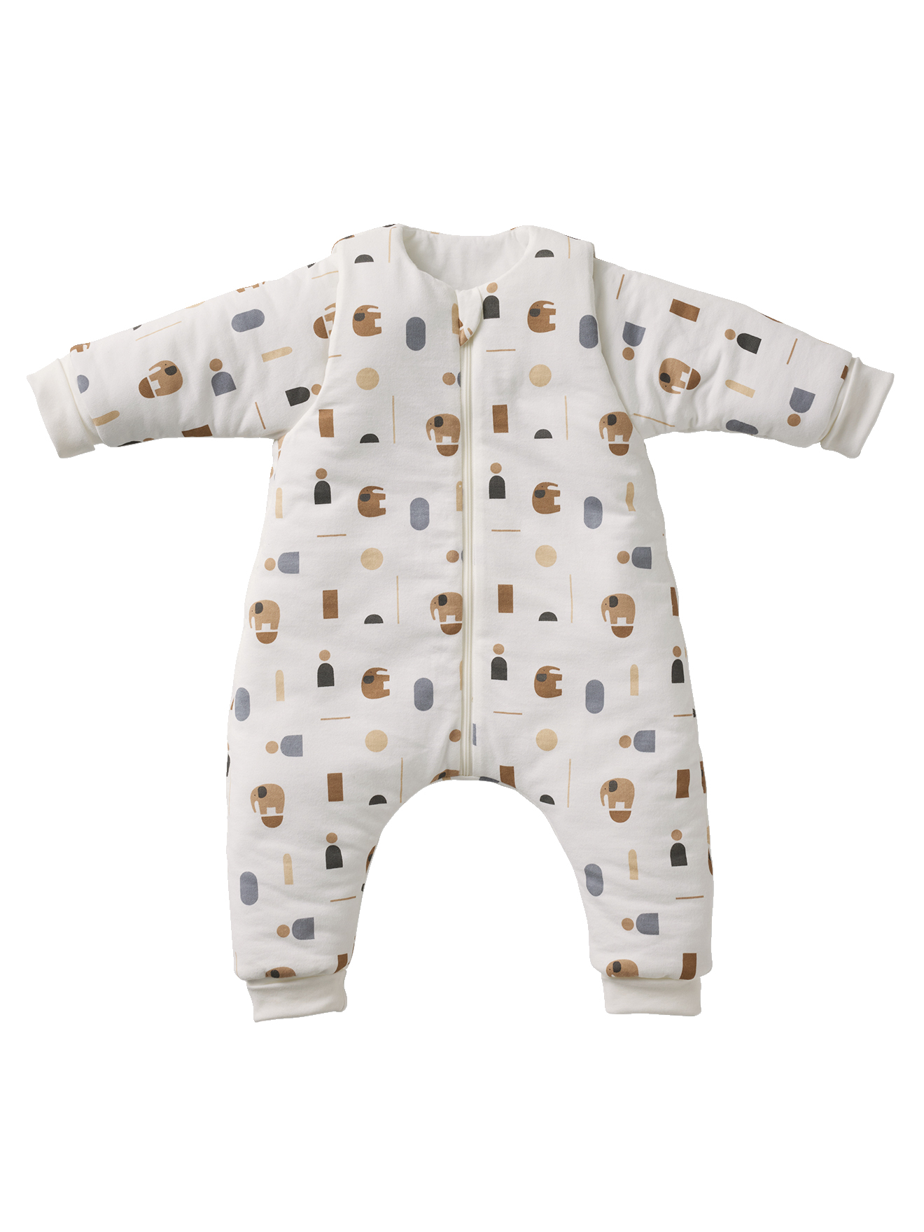 Combinaison PETIT ELEPHANT, manches longues amovibles, VERTBAUDET