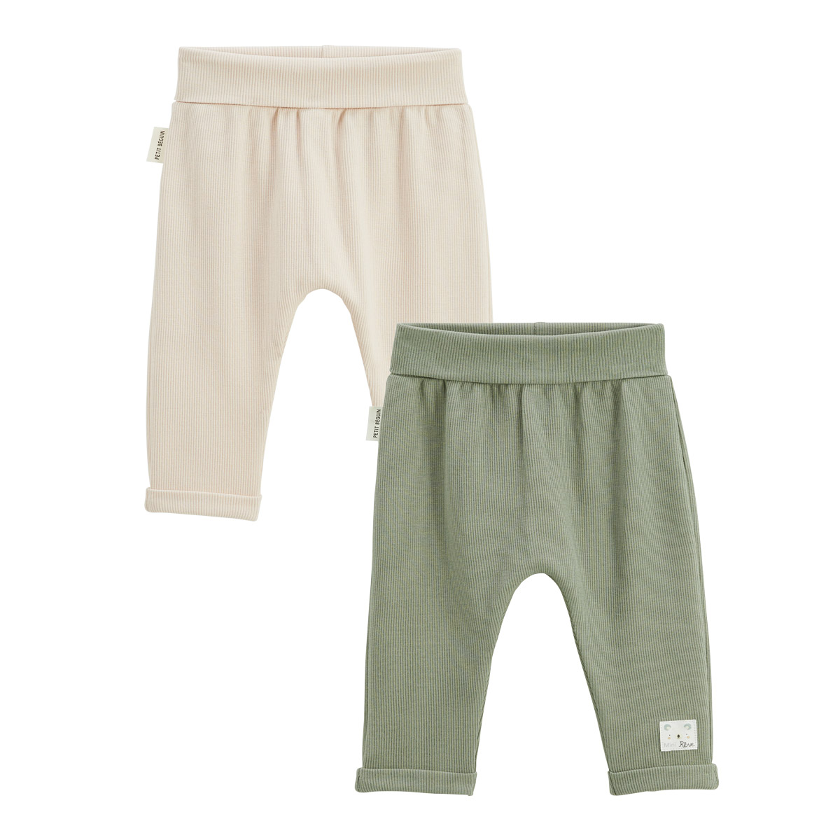 Lot de 2 sarouels bébé Mini Rêve, PETIT BEGUIN