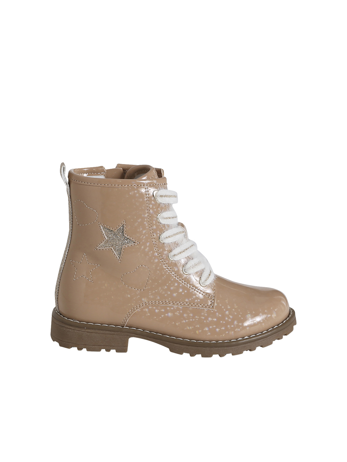 Bottines zippées et lacets élastiqués, VERTBAUDET
