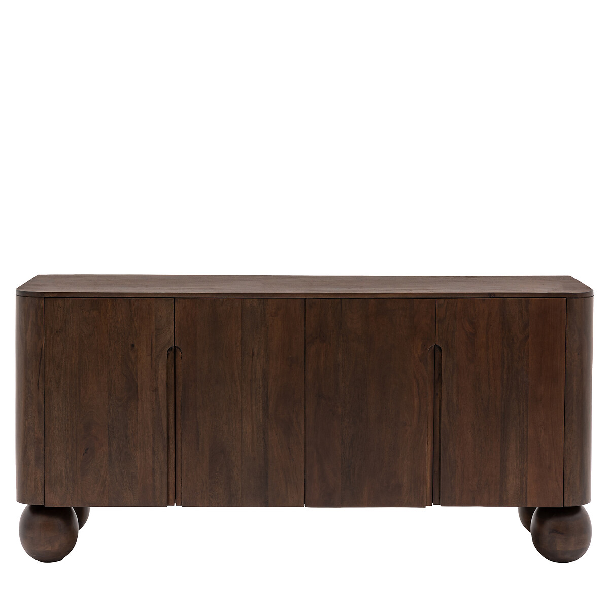 Sanford Mango Wood Sculptural 4 Door Sideboard, ÉDITÉ