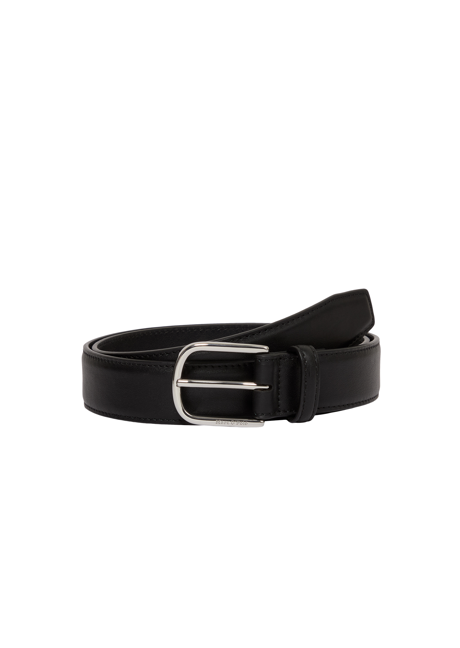 Ceinture modèle Jannik en cuir de vachette de haute qualité, MARC O'POLO