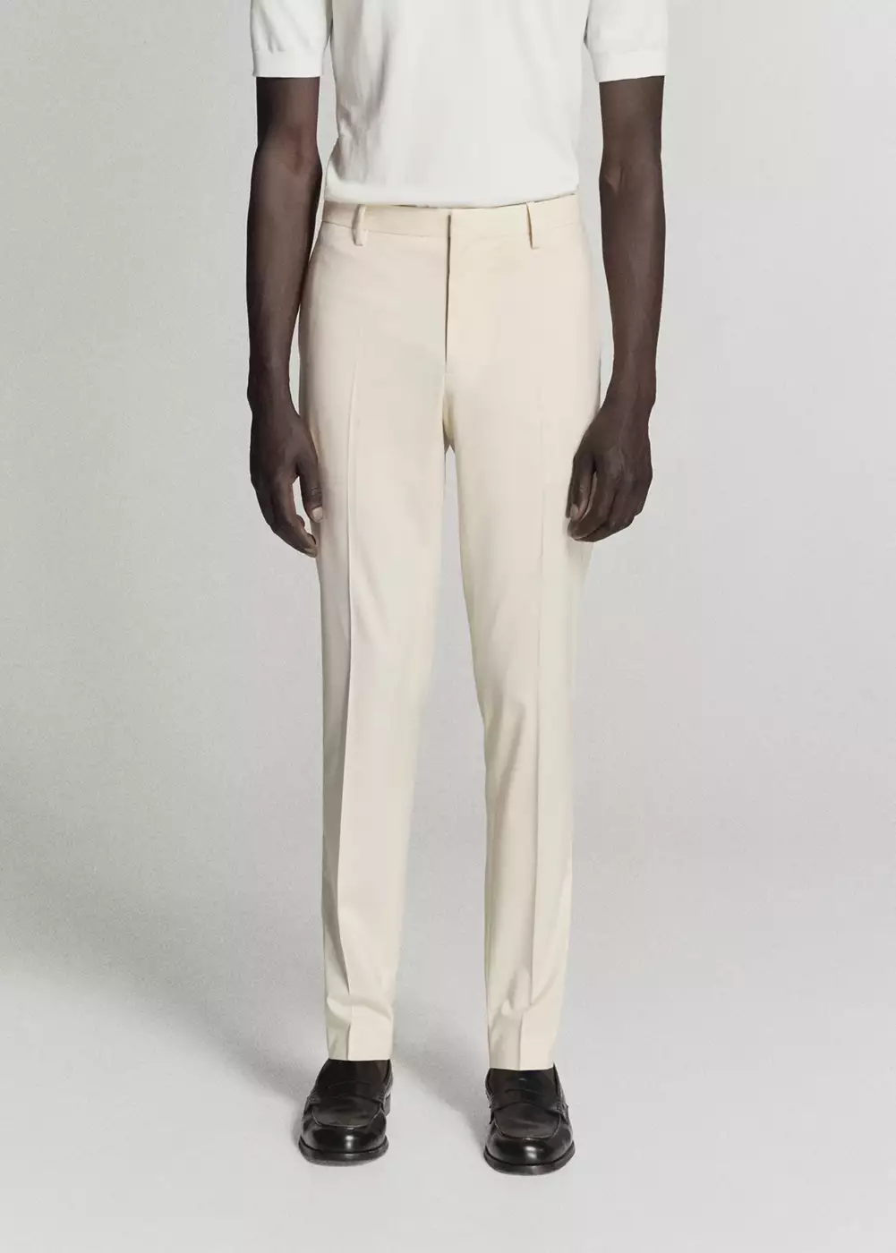 Pantalon costume Parí super slim-fit, MANGO MAN