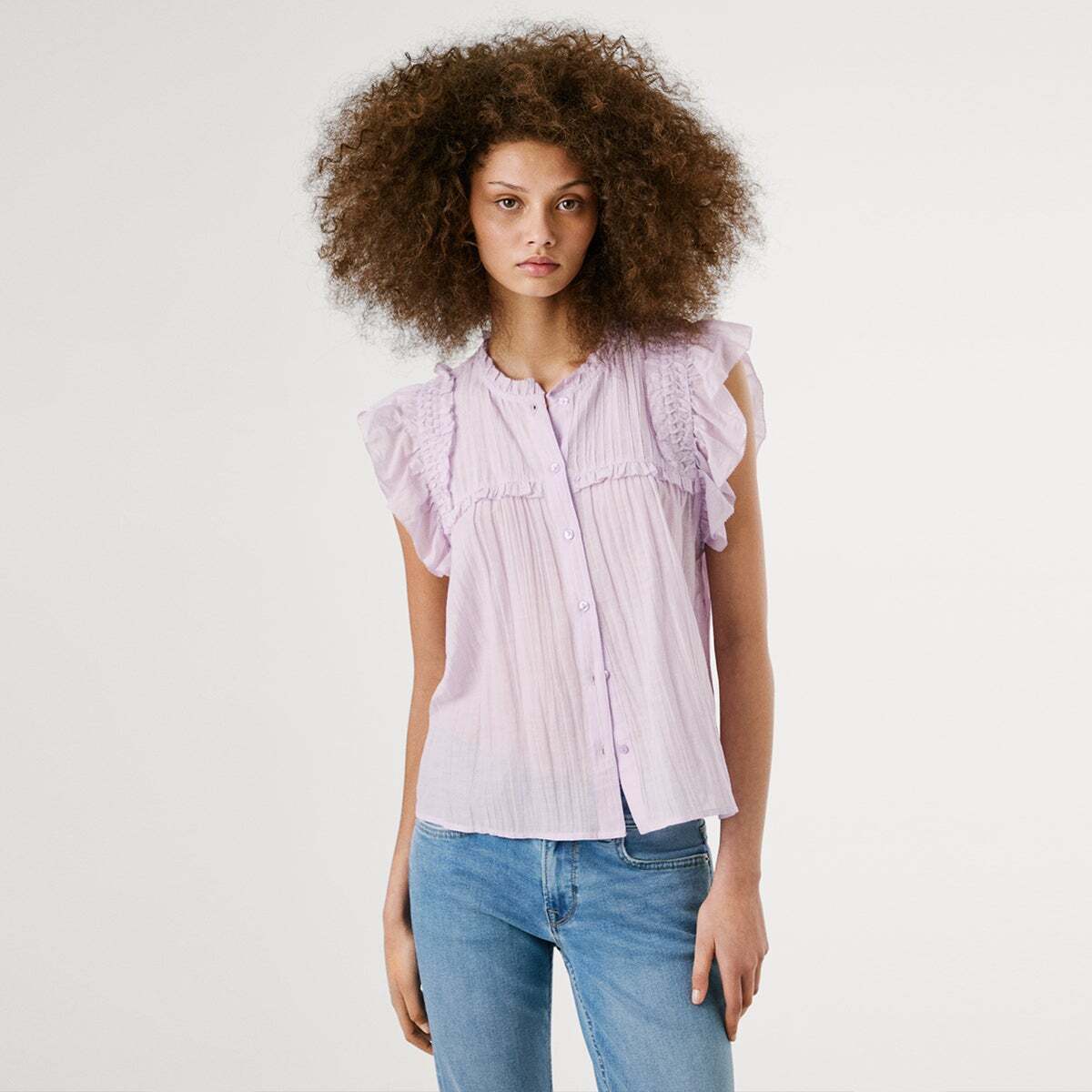 Blouse Fluide À Manches Papillon, PEPE JEANS
