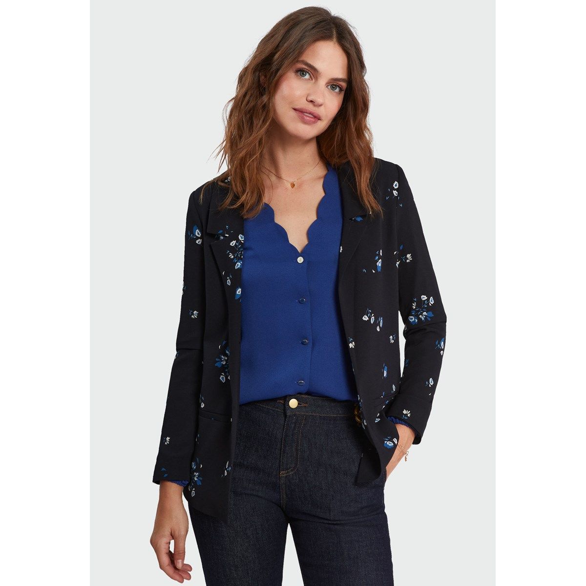 Veste légère best sale fleurie femme