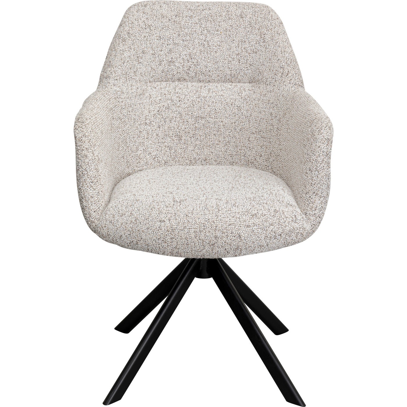 Chaise avec accoudoirs pivotante, OLIVIA, KARE DESIGN