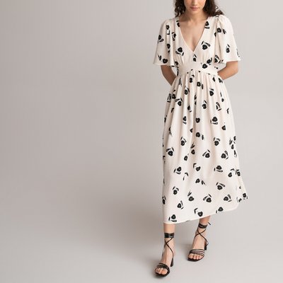 Floral Print Midaxi Dress LA REDOUTE COLLECTIONS