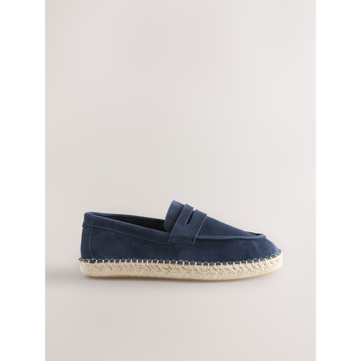 Mocassins espadrilles en daim, NEXT