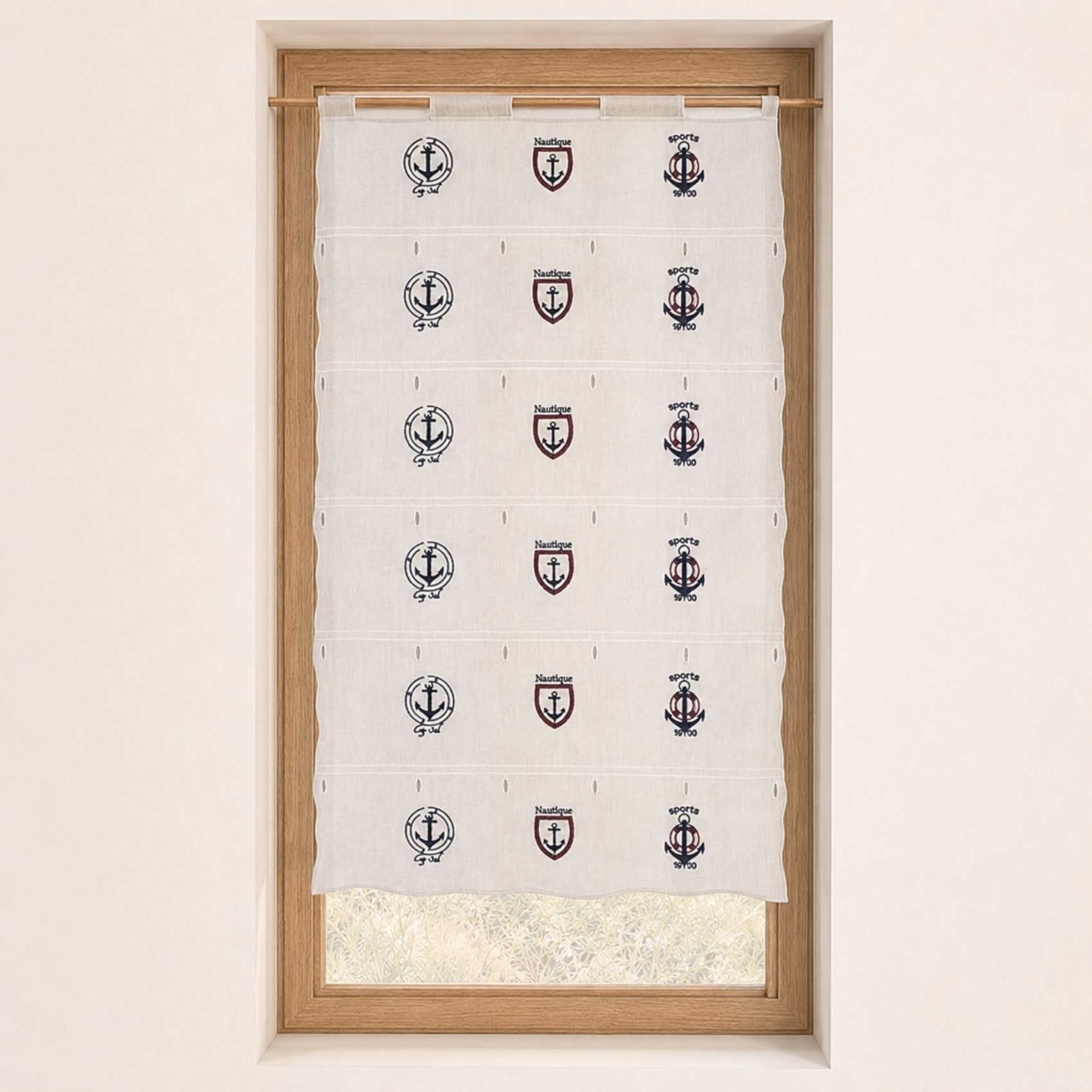 Modulable brodé à motifs marins, HOME MAISON