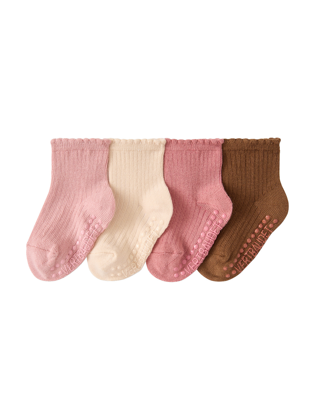Lot de 4 chaussettes, VERTBAUDET