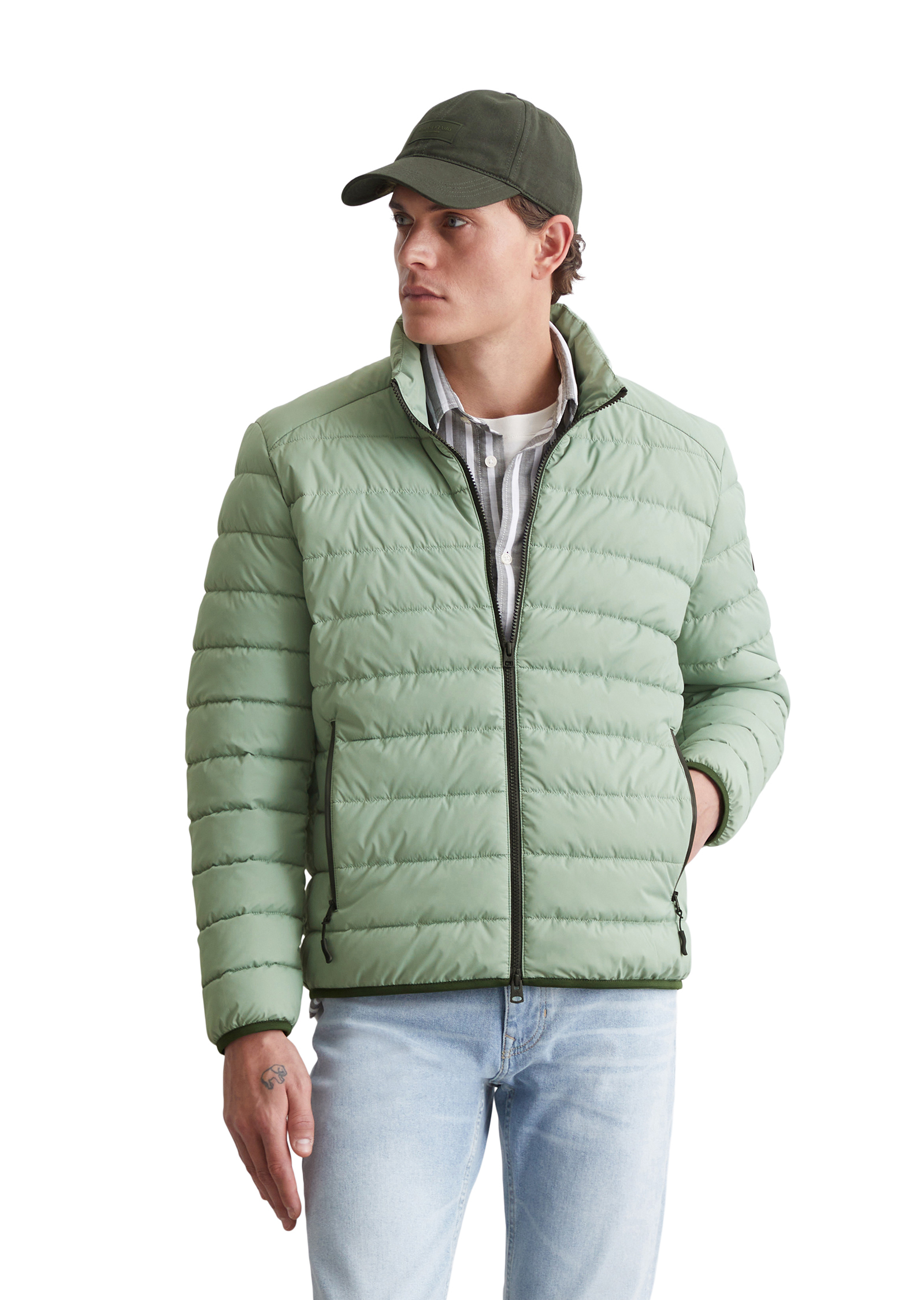 Veste matelassée regular en qualité légère et imperméable, MARC O'POLO