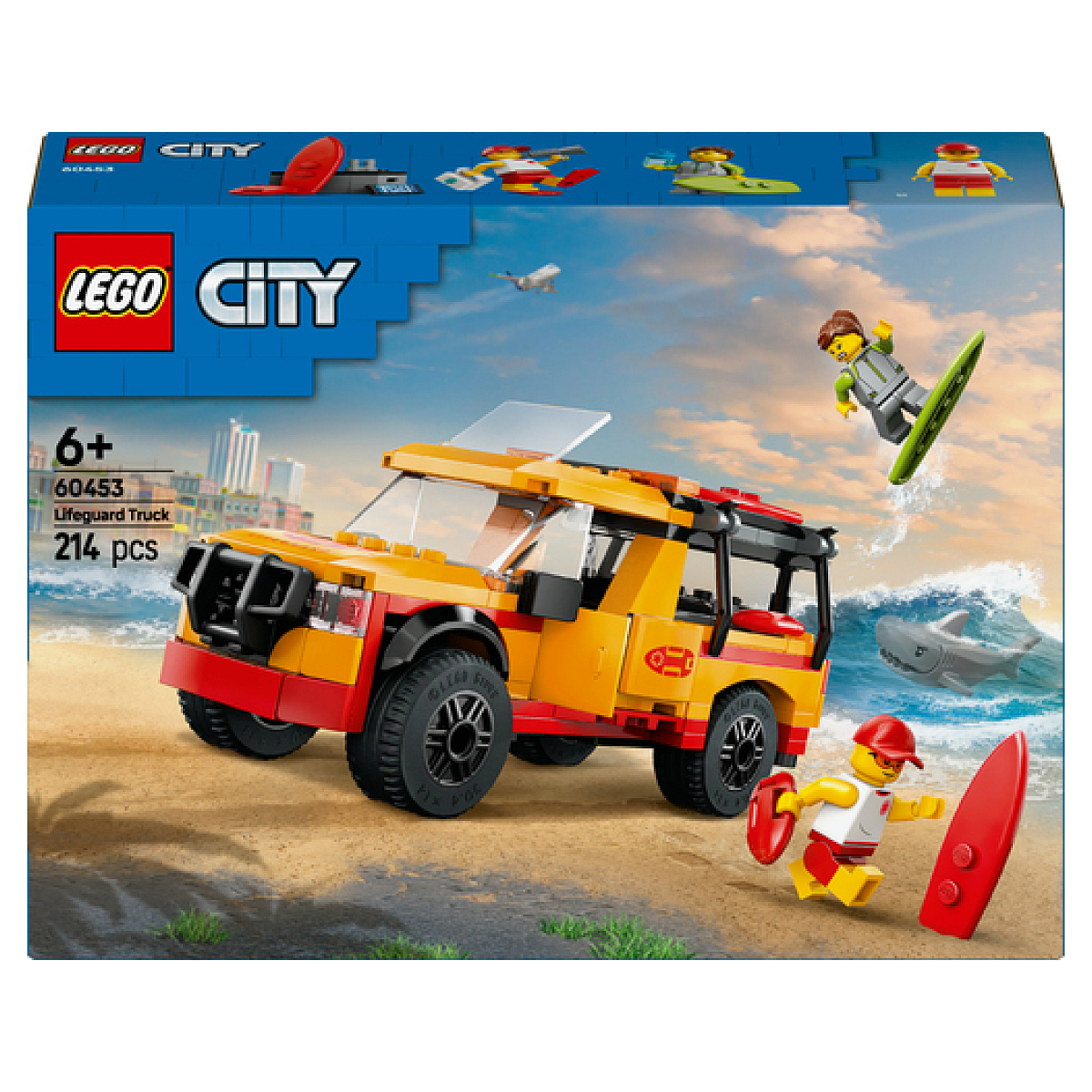 60453 Le véhicule de secours de la plage ® City, LEGO