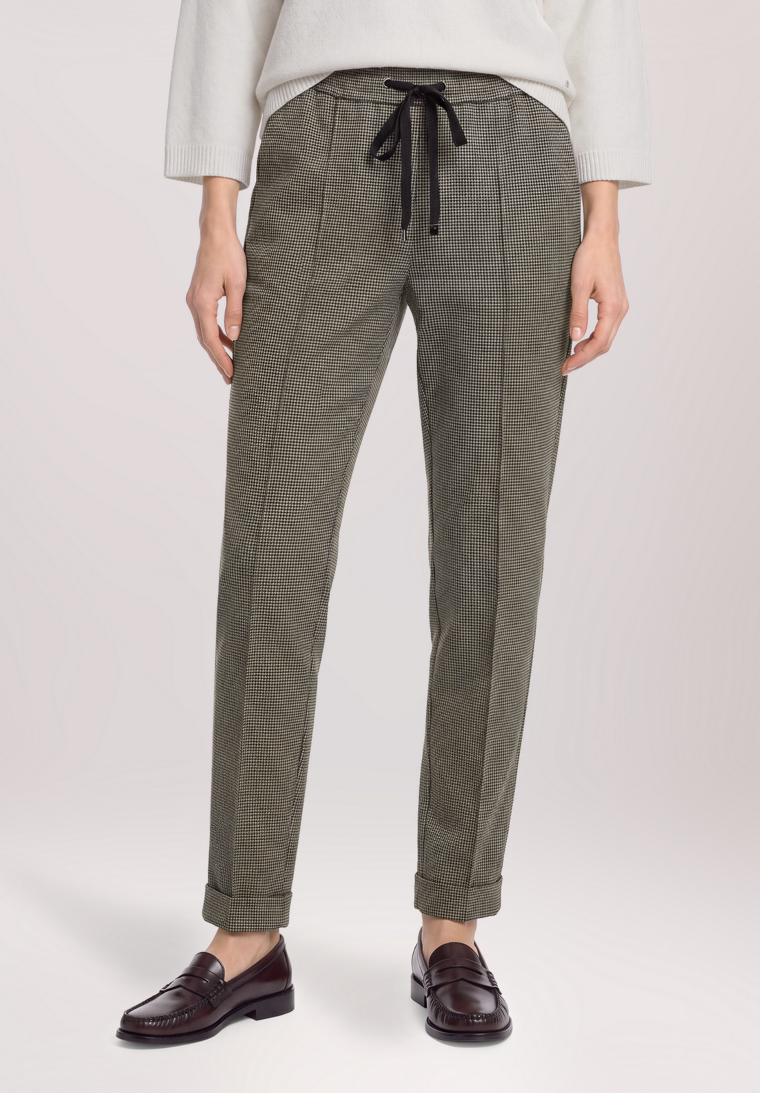 Pantalon à enfiler à motifs, BETTY & CO