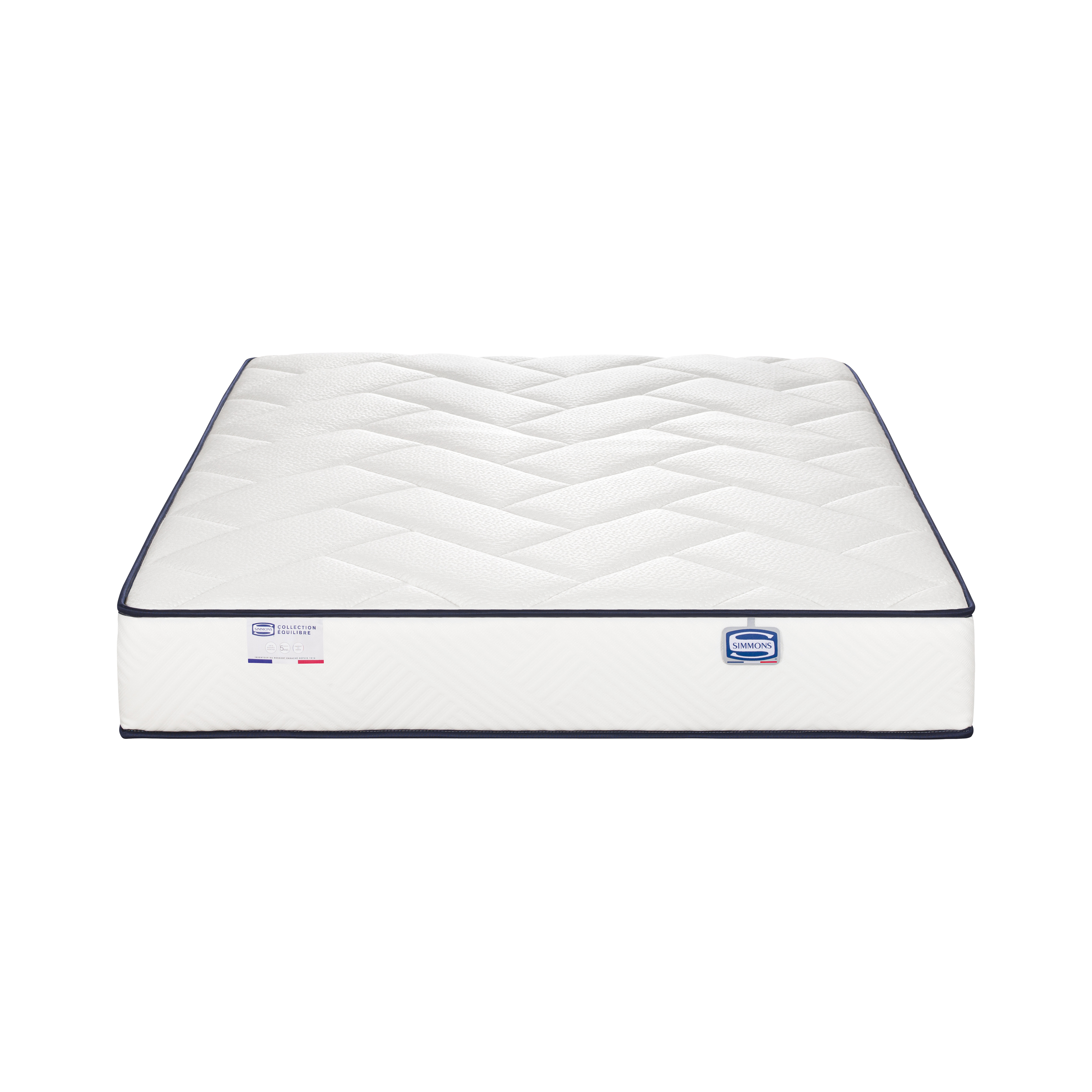 Matelas L'EVIDENT 140x200, ressorts ensachés, ferme, H23, SIMMONS